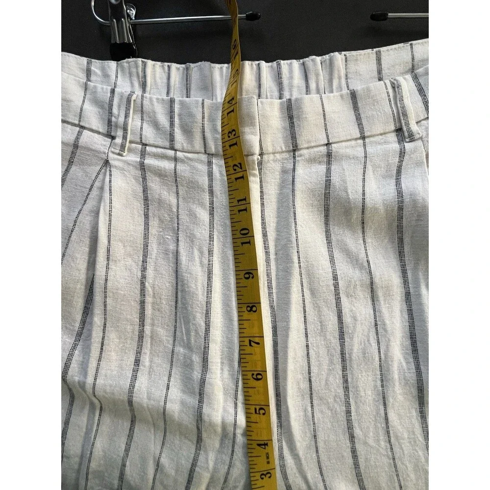 Old Navy Womens Plus Wide Leg Linen Blend Pants XXL Tall New